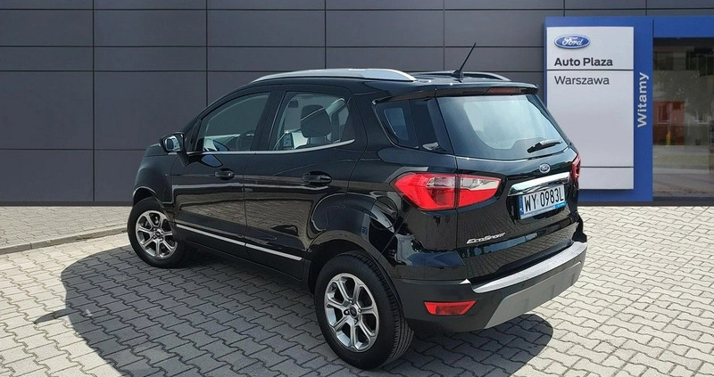 Ford EcoSport cena 69900 przebieg: 77286, rok produkcji 2018 z Warszawa małe 466